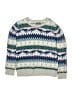 OshKosh B'gosh Print Silver Pullover Sweater Size 10 - photo 1