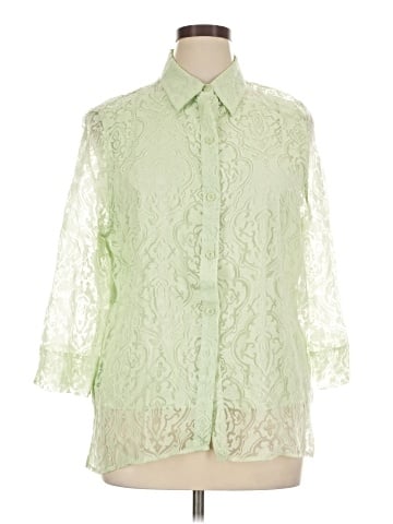 Alfred Dunner 3/4 Sleeve Blouse (view 1)