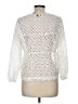 J.Crew Solid Ivory Long Sleeve Blouse Size M - photo 2