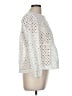 J.Crew Solid Ivory Long Sleeve Blouse Size M - photo 4