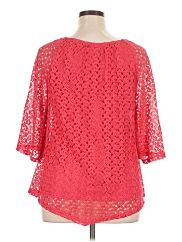 Jennie & Marlis 3/4 Sleeve Blouse (view 2)