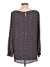 Ann Taylor LOFT 100% Polyester Brown Long Sleeve Blouse Size L - photo 2