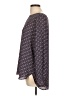 Ann Taylor LOFT 100% Polyester Brown Long Sleeve Blouse Size L - photo 5