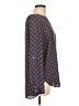 Ann Taylor LOFT 100% Polyester Brown Long Sleeve Blouse Size L - photo 4