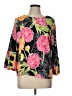 Tacera Black 3/4 Sleeve Blouse Size L - photo 1
