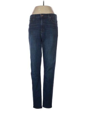 Madewell Tall Curvy High-Rise Skinny Jeans in Hayes Wash (view 1)