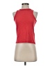Marled Red Sleeveless T-Shirt Size S - photo 1