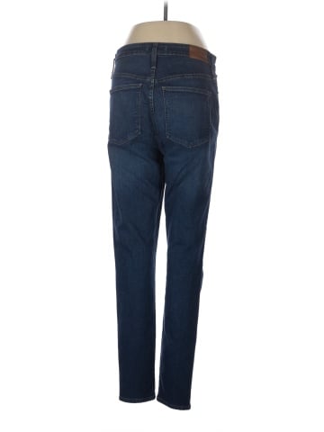Madewell Tall Curvy High-Rise Skinny Jeans in Hayes Wash (view 2)