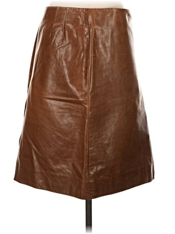 Marc Jacobs Leather Skirt (view 2)