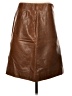 Marc Jacobs Brown Leather Skirt Size 4 - photo 2