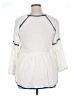 Unbranded White 3/4 Sleeve Blouse Size 0X (estimated) - photo 2