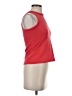 Marled Red Sleeveless T-Shirt Size S - photo 4