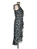 Veronica Beard 100% Silk Floral Blue Cocktail Dress Size 8 - photo 4