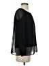 Point Sur 100% Polyester Black Long Sleeve Blouse Size S - photo 4