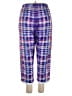 Unbranded Plaid Purple Casual Pants Size XL - photo 2