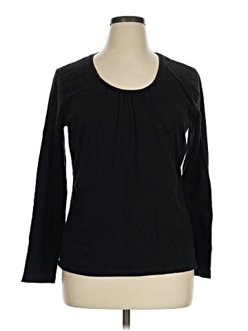 St. John's Bay Long Sleeve T-Shirt (view 1)