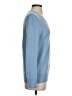 Aqua 100% Cashmere Blue Cashmere Pullover Sweater Size S - photo 4