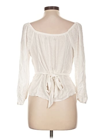 Abercrombie & Fitch 3/4 Sleeve Blouse (view 2)