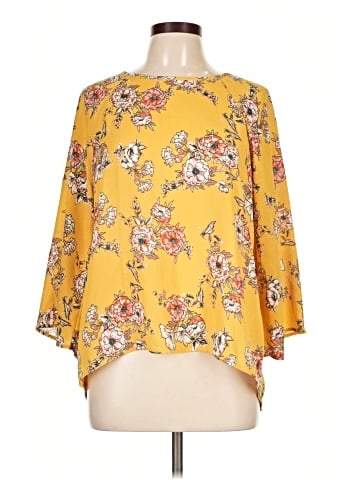 Papermoon 3/4 Sleeve Blouse (view 1)