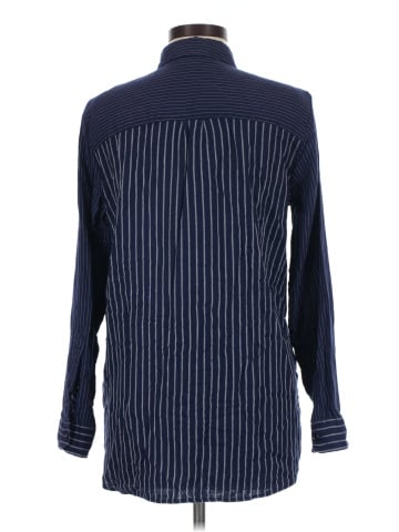 Madewell Classic Ex-Boyfriend Shirt in Stripe Mix (view 2)