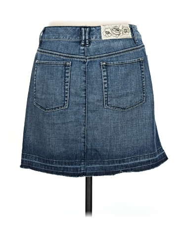 White House Black Market Denim Skirt (view 2)