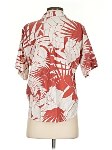Madewell Oversized Pajama Shirt in Tropical Vacation (view 2)