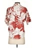 Madewell 100% Cotton Tropical Red Short Sleeve Blouse Size S - photo 2