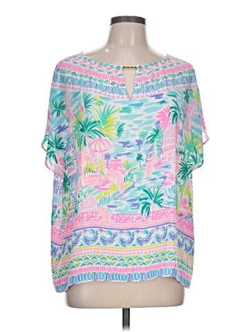 Lilly Pulitzer Short Sleeve Blouse (view 1)
