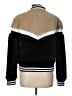 John & Jenn 100% Polyester Stripes Black Faux Fur Jacket Size L - photo 2