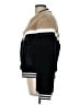 John & Jenn 100% Polyester Stripes Black Faux Fur Jacket Size L - photo 5