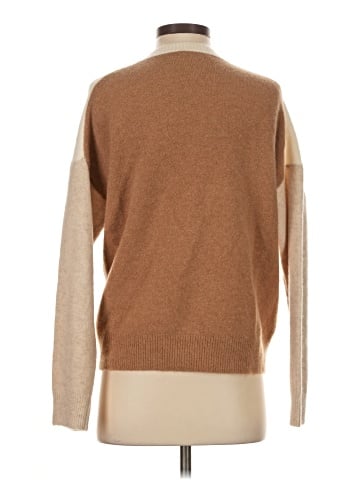 Madewell Short Kent Ex-Boyfriend Cardigan Sweater in Colorblock (view 2)