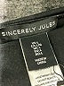 Sincerely Jules Black Long Sleeve Top Size L - photo 6