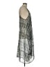 Ronen Chen 100% Polyester Chevron-herringbone Gray Casual Dress Size 10 (3) - photo 4