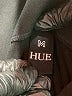 Hue Solid Black Active Pants Size M - photo 7