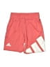 Adidas 100% Polyester Color Block Red Athletic Shorts Size XS (kids) - photo 1