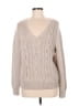 Lafayette 148 New York Tan Wool Pullover Sweater Size M - photo 1
