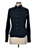 Faconnable Black Long Sleeve Blouse Size M - photo 1