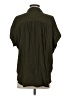 Madewell 100% Viscose Solid Green Central Drapey Shirt Size XS - photo 2