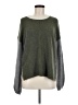 Madewell Color Block Green Pullover Sweater Size M - photo 1