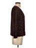 Madewell 100% Polyester Brown 3/4 Sleeve Blouse Size 4 - photo 4