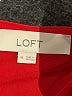 Ann Taylor LOFT 100% Polyester Red Long Sleeve Blouse Size M - photo 7