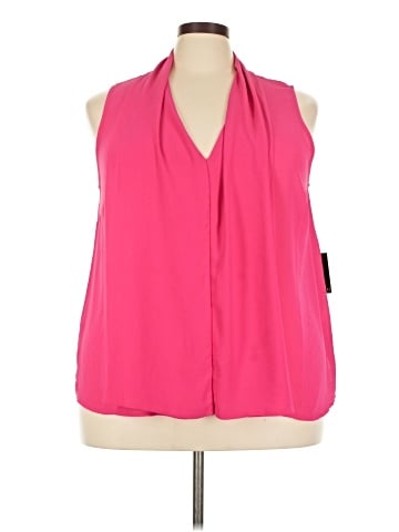 ELOQUII Sleeveless Blouse (view 1)