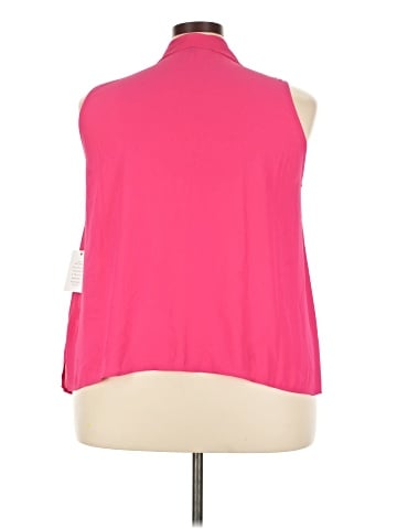 ELOQUII Sleeveless Blouse (view 2)