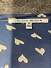 Collective Concepts Hearts Blue 3/4 Sleeve Blouse Size M - photo 7