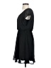 Lush 100% Polyester Solid Black Cocktail Dress Size S - photo 5