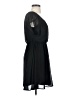 Lush 100% Polyester Solid Black Cocktail Dress Size S - photo 4