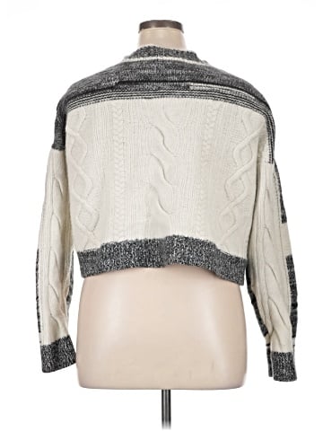 Madewell Marled Patchwork Cardigan (view 2)
