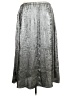 Old Navy 100% Polyester Metallic Silver Casual Skirt Size XXL (tall) - photo 2