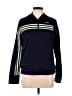 Adidas 100% Polyester Stripes Blue Track Jacket Size M - photo 1
