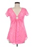 rue21 100% Polyester Pink Short Sleeve Top Size M - photo 1